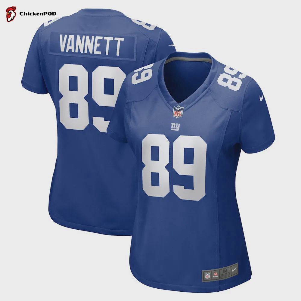 Nick Vannett 83 Los Angeles Chargers Women Team Game Jersey – Powder Blue