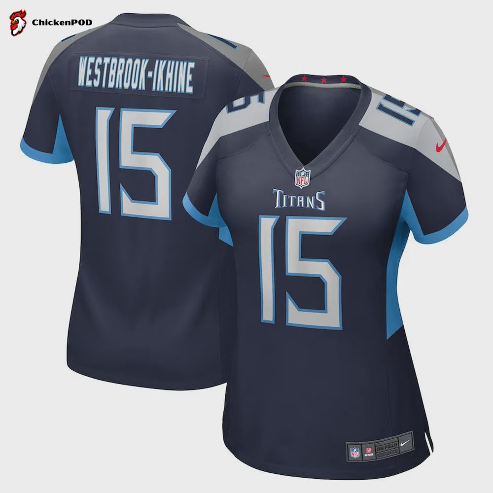 Nick Westbrook-Ikhine Tennessee Titans Women’s Game Player Jersey – Navy