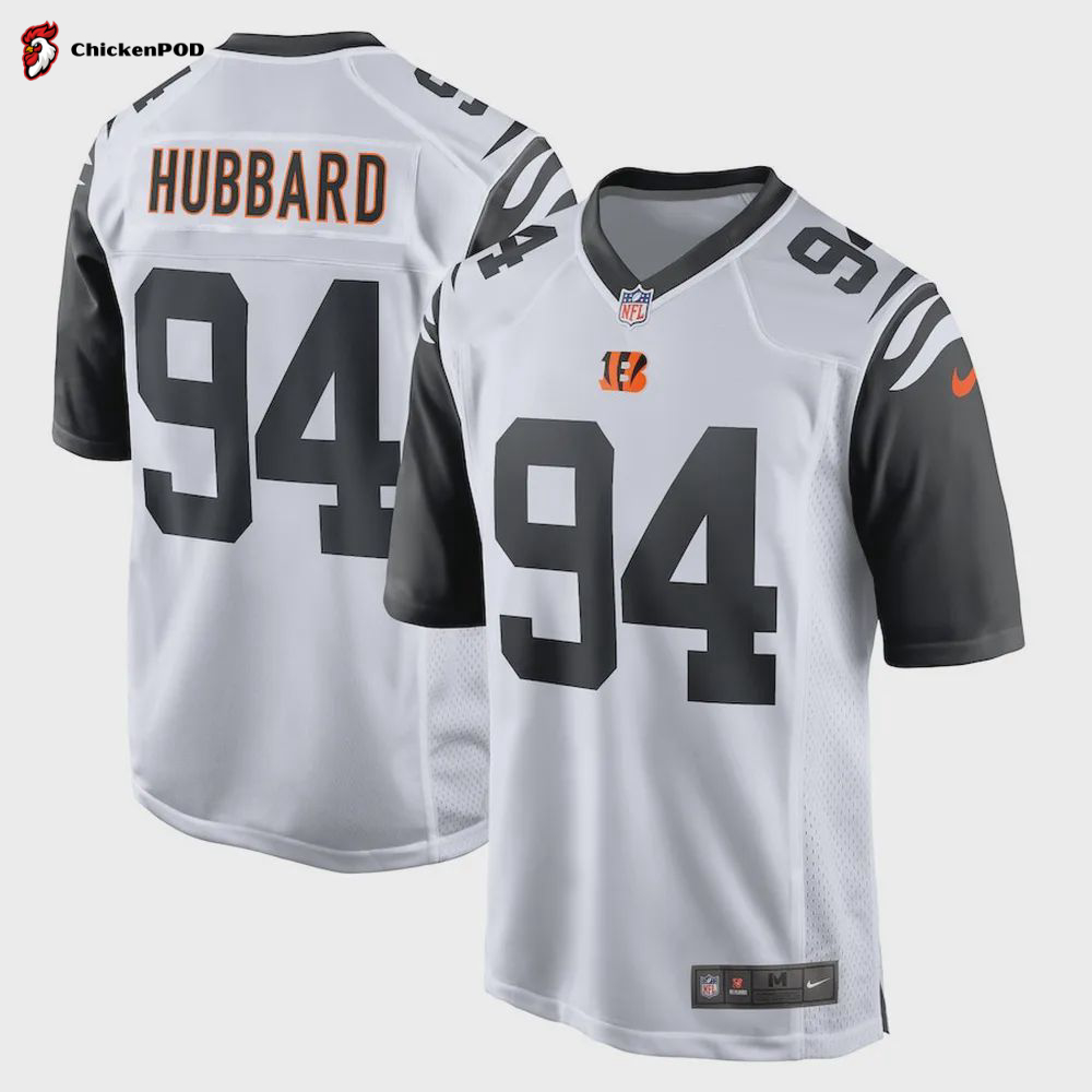 Sam Hubbard Cincinnati Bengals Alternate Game Player Jersey – White