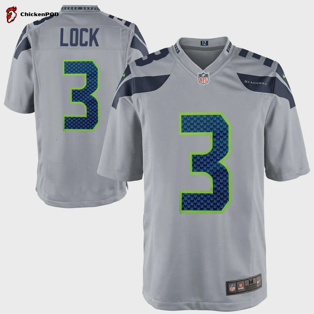 Seattle Seahawks Game Custom 00 Player Jersey – Navy