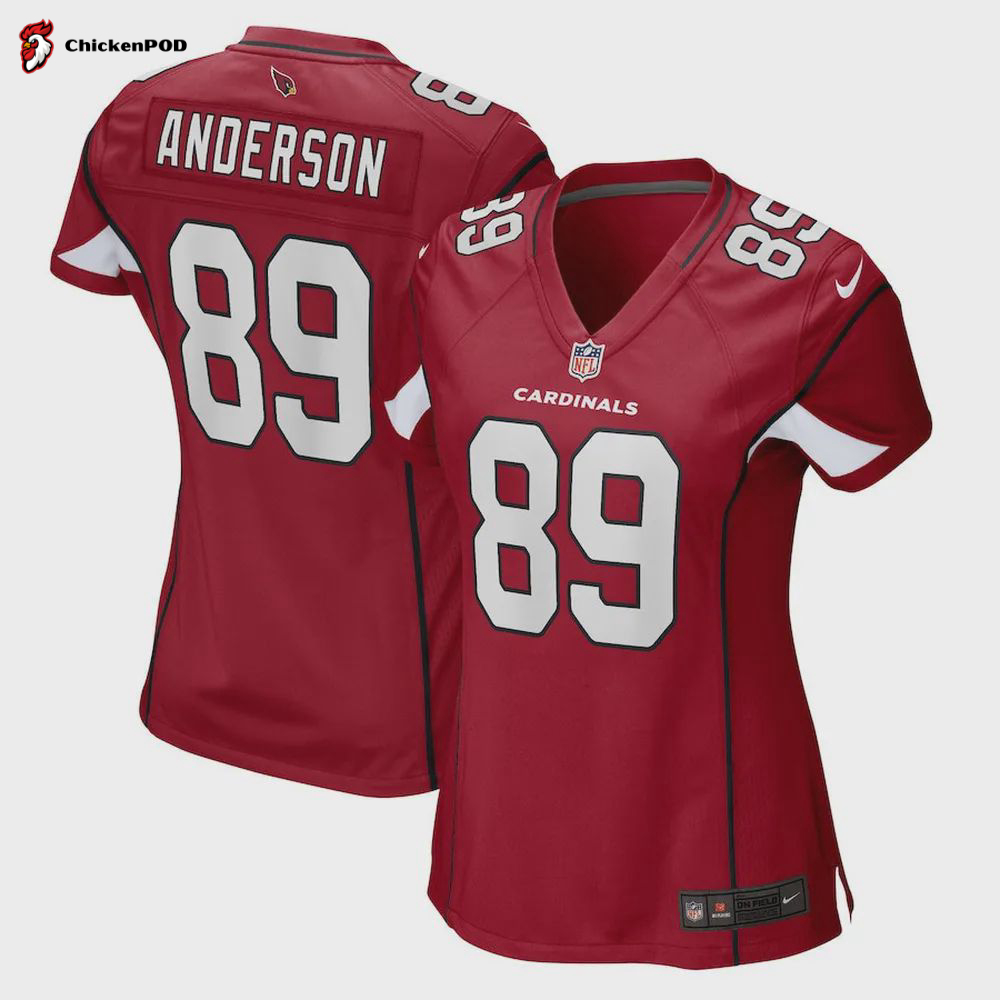 Stephen Anderson Arizona Cardinals Women’s Game Player Jersey – Cardinal