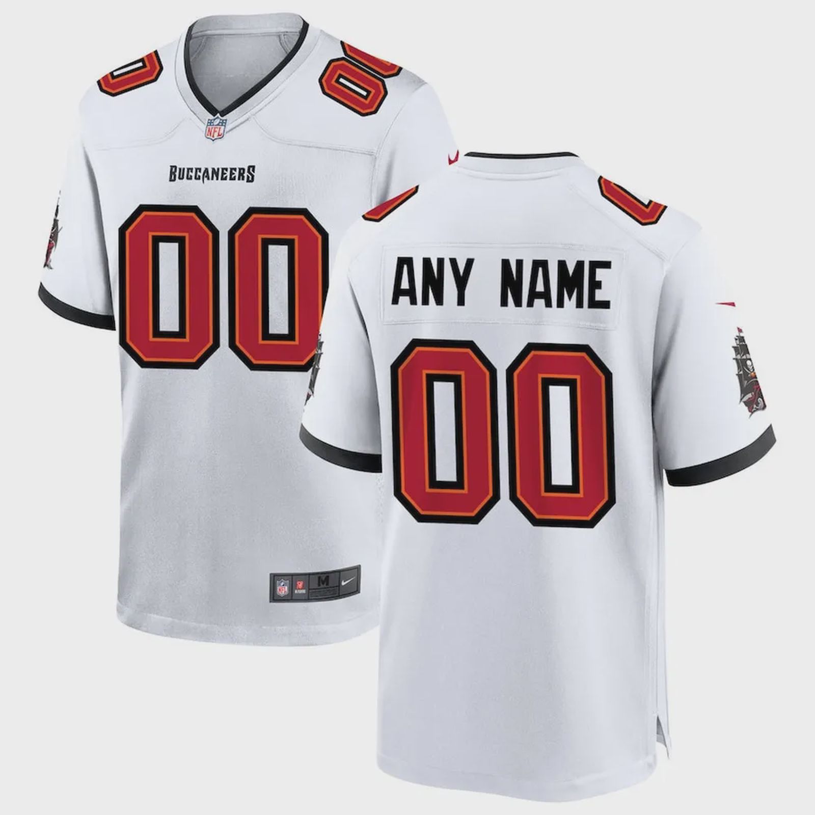 Tampa Bay Buccaneers Custom Game Jersey – White