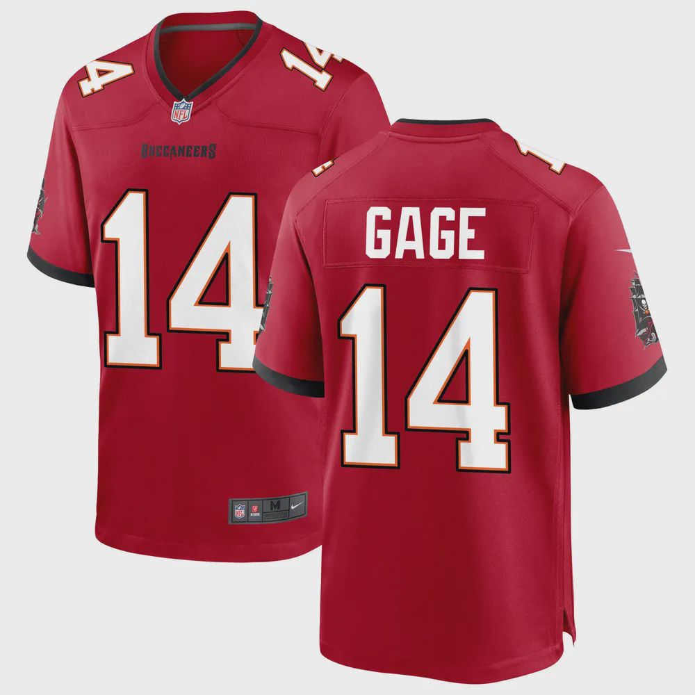 Tampa Bay Buccaneers Russell Gage 14 Game Jersey – Red Jersey