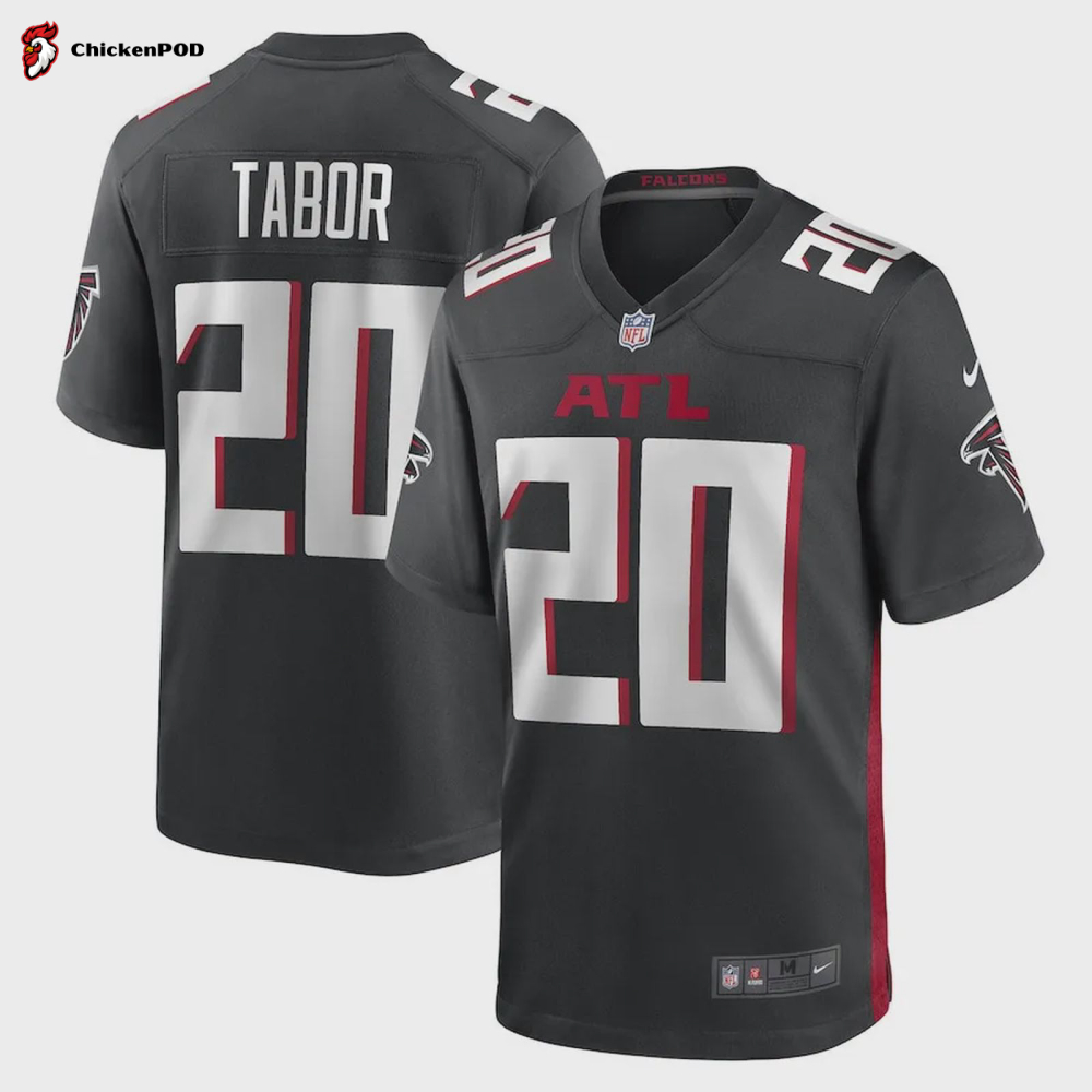 Teez Tabor Atlanta Falcons Game Player Jersey – Black