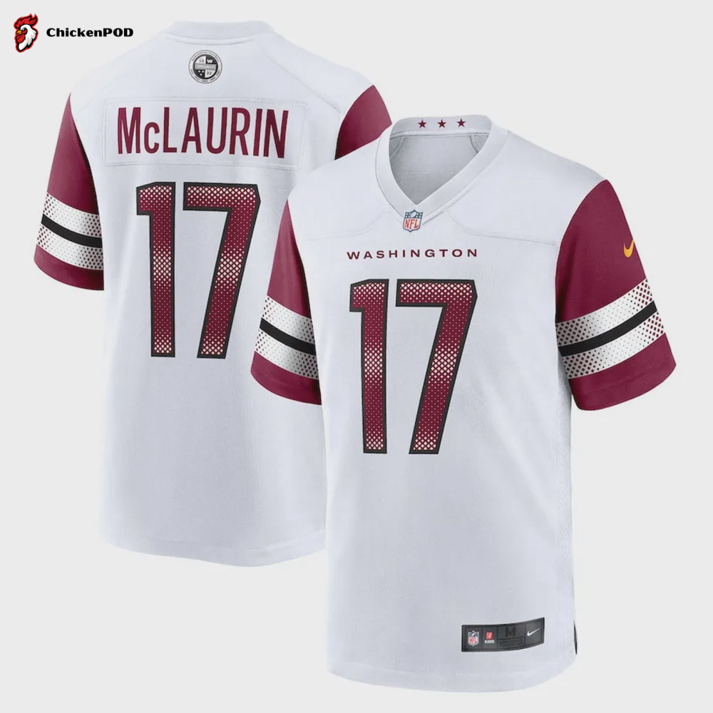 Terry McLaurin Washington Commanders Game Jersey – White