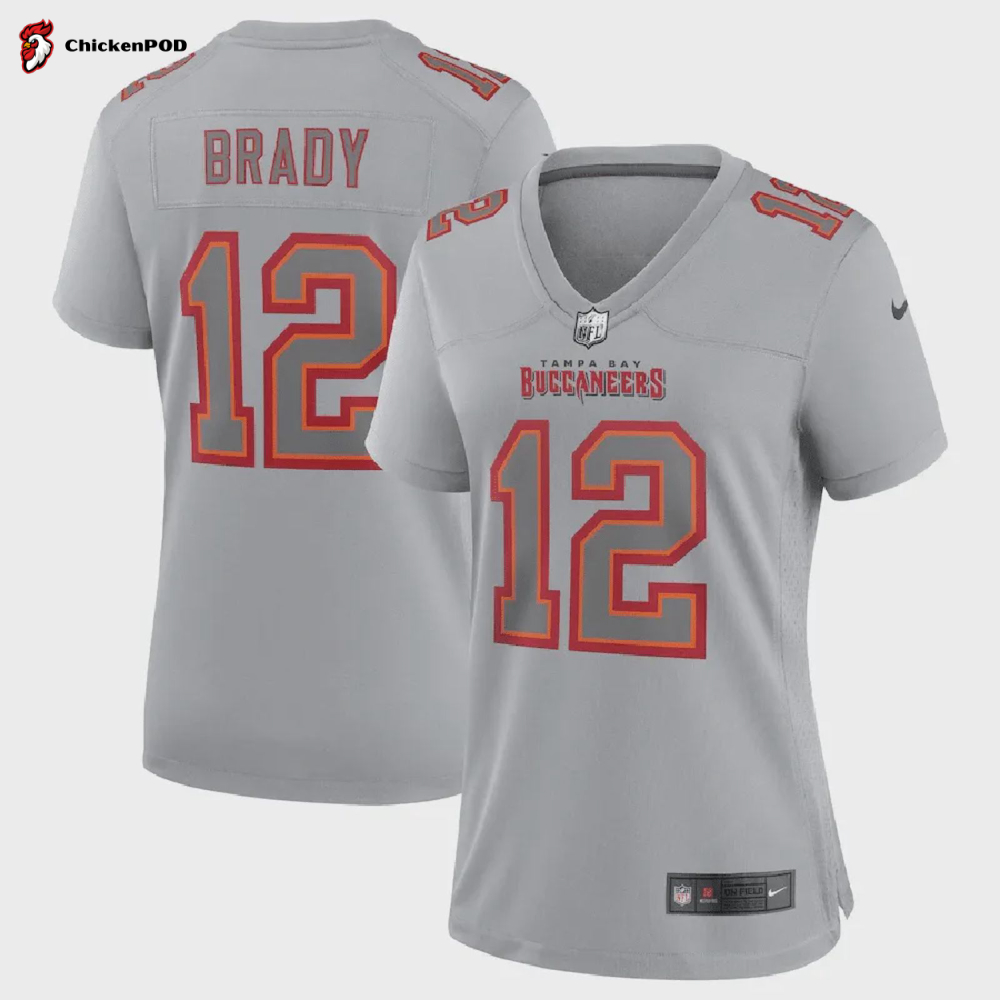 Tom Brady 12 Tampa Bay Buccaneers Game Player Jersey – Red