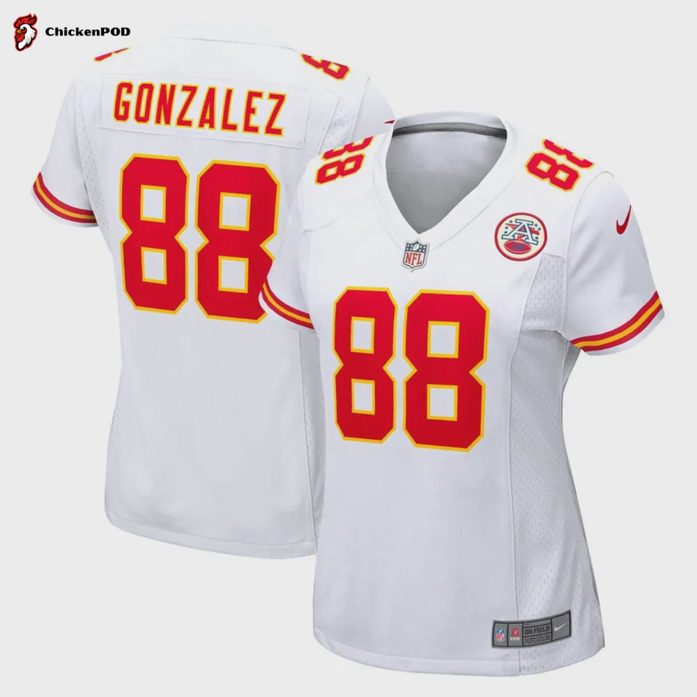 Tony Gonzalez Kansas City Chiefs Women’s Retired Game Jersey – White