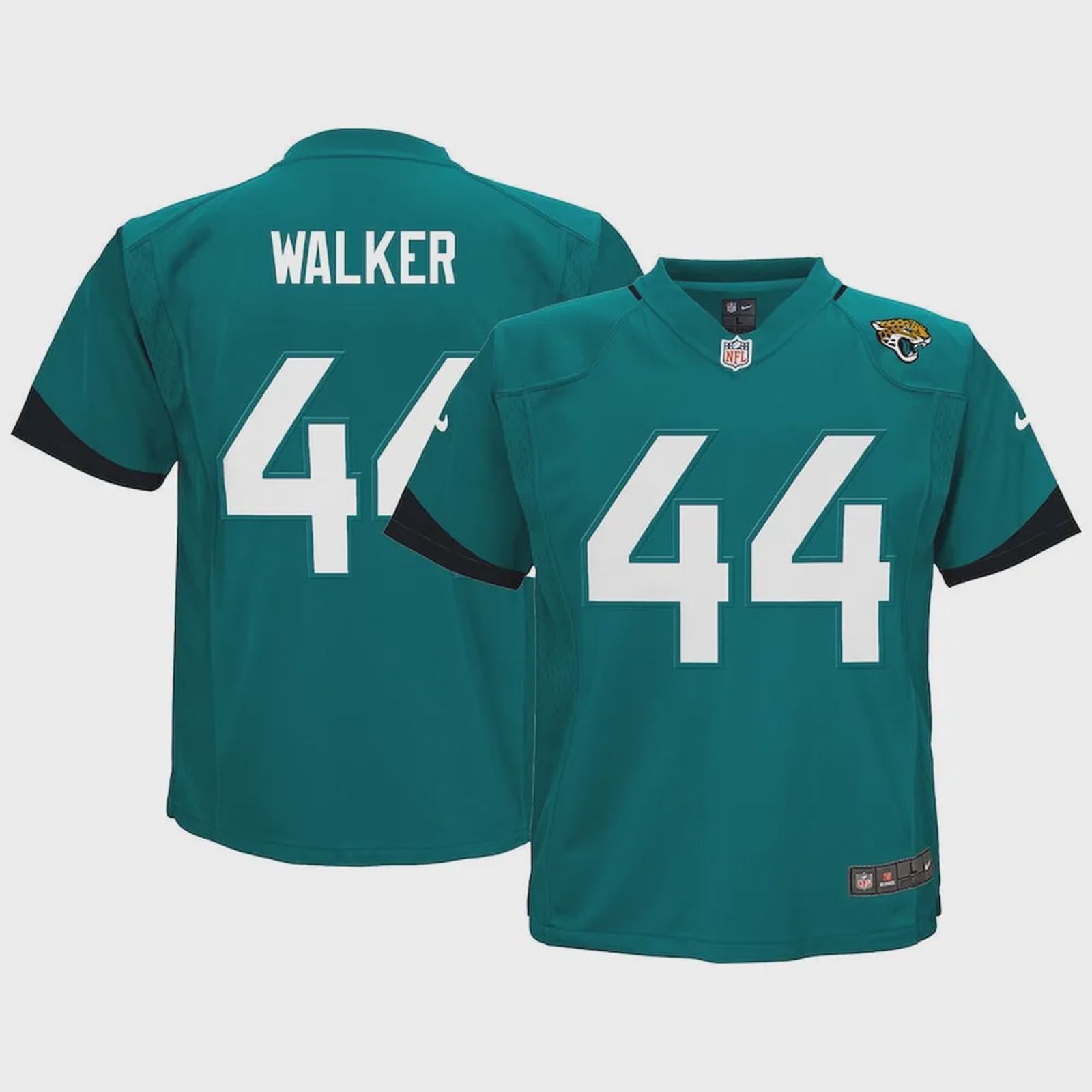 Travon Walker 44 Jacksonville Jaguars Preschool Game Jersey – Teal