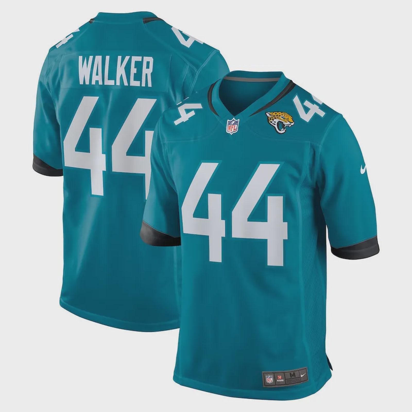 Travon Walker 44 Jacksonville Jaguars YOUTH Game Jersey – Teal