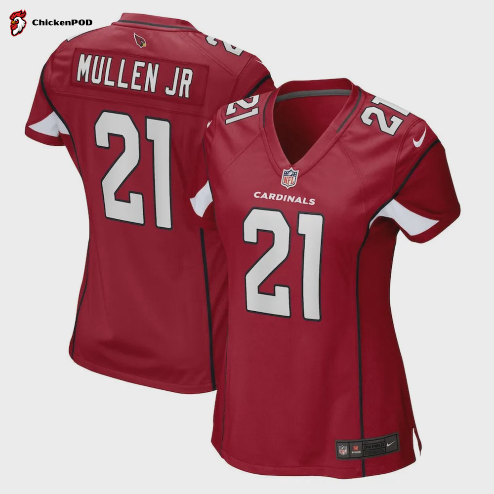 Trayvon Mullen Jr. Arizona Cardinals Women’s Game Player Jersey – Cardinal