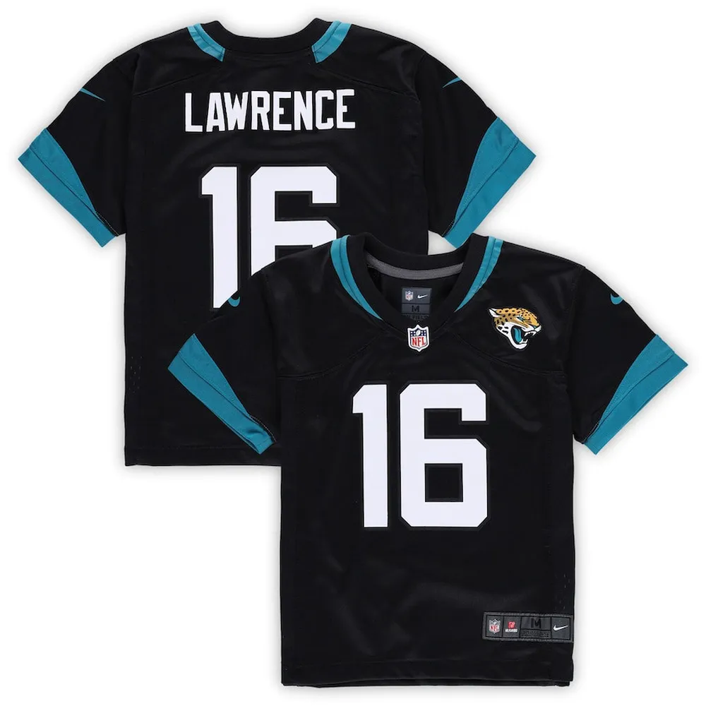 Trevor Lawrence Jacksonville Jaguars Preschool Game Jersey – Black