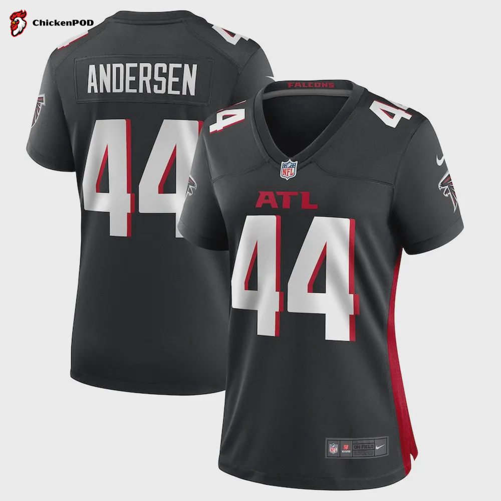 Troy Anderson Atlanta Falcons Women’s Player Game Jersey – Black