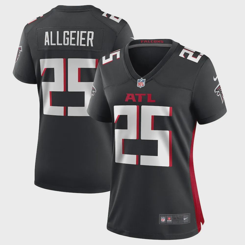 Tyler Allgeier Atlanta Falcons Women’s Player Game Jersey – Black