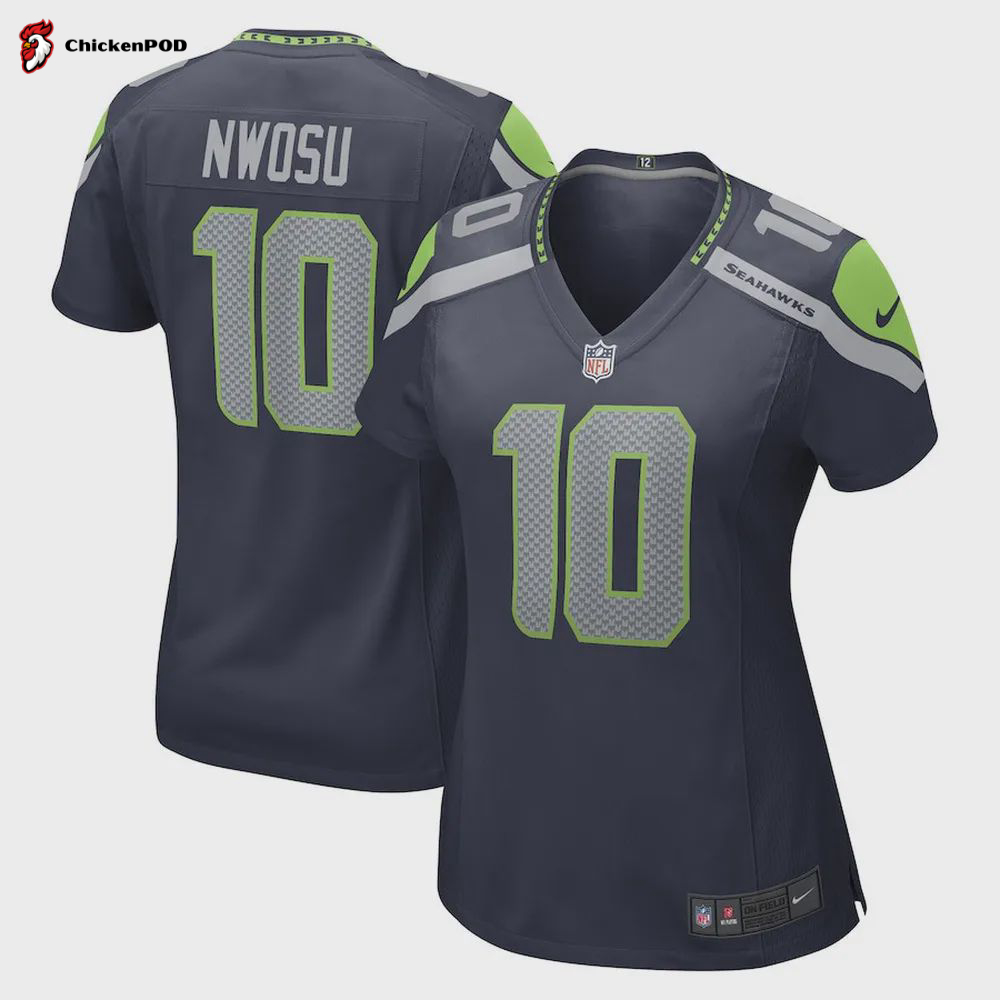 Uchenna Nwosu Seattle Seahawks Women’s Game Player Jersey – College Navy