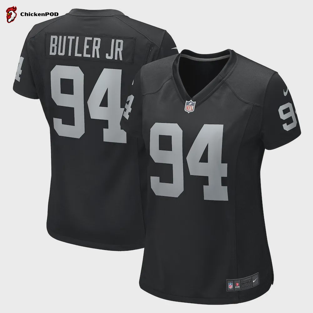 Vernon Butler Las Vegas Raiders Women’s Game Jersey – Black