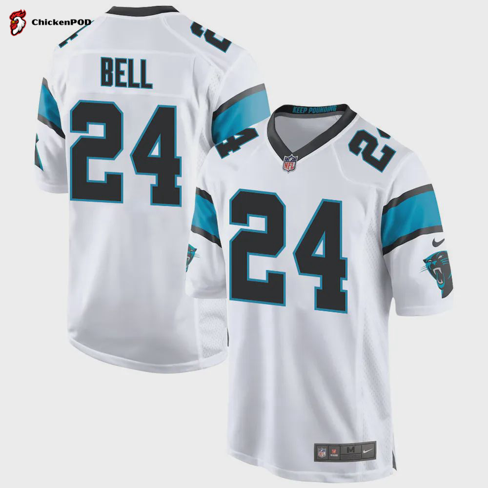 Vonn Bell 24 Carolina Panthers Women Game Jersey – White