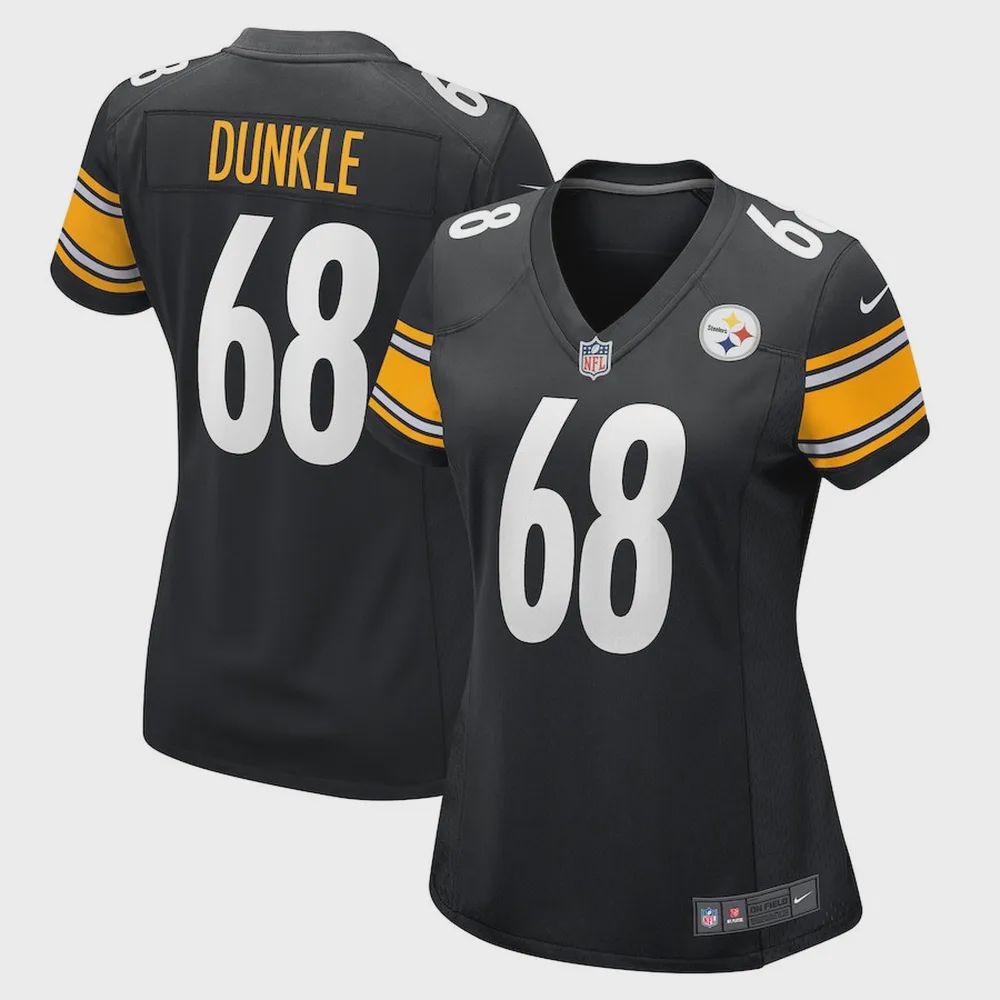 William Dunkle Pittsburgh Steelers Women’s Game Player Jersey – Black