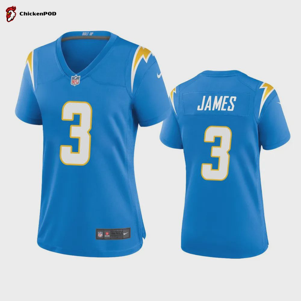 Women’s Los Angeles Chargers DeAndre Carter 82 Powder Blue Game Jersey