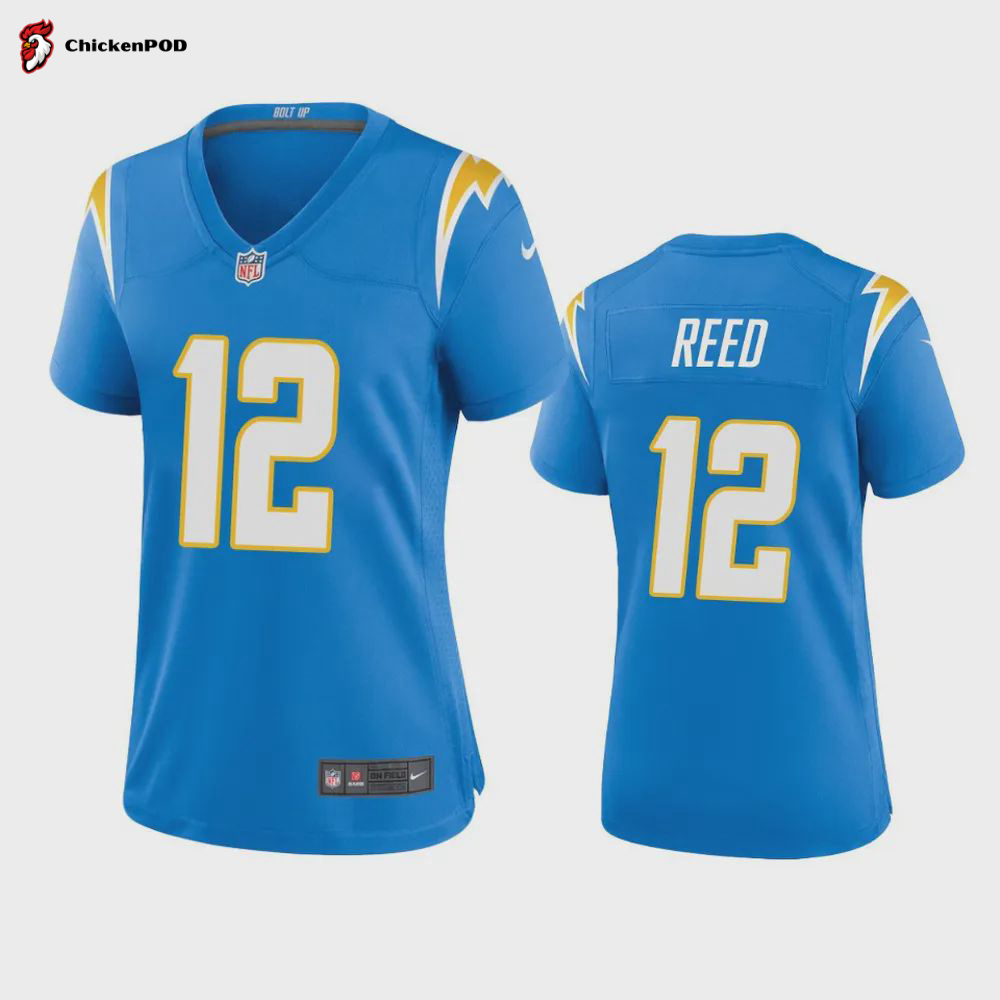 Women’s Los Angeles Chargers J. Scott 16 Powder Blue Game Jersey