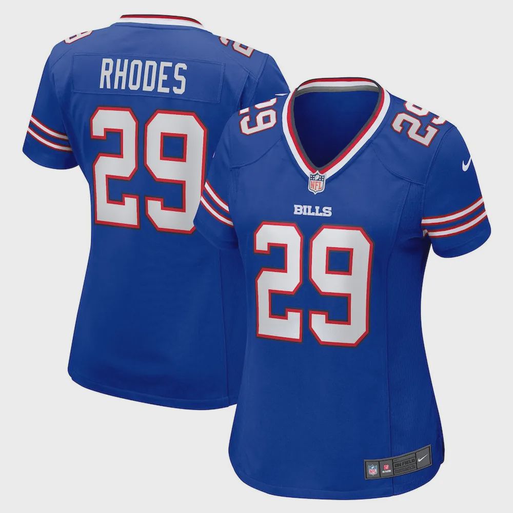 Xavier Rhodes Buffalo Bills Women’s Home Game Player Jersey – Royal