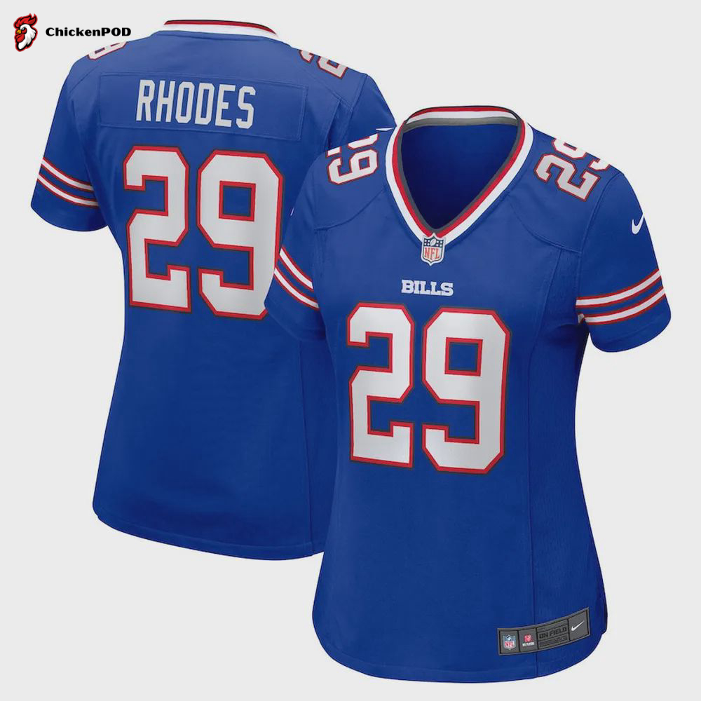 Xavier Rhodes 29 Buffalo Bills Home Game Player Jersey – Royal