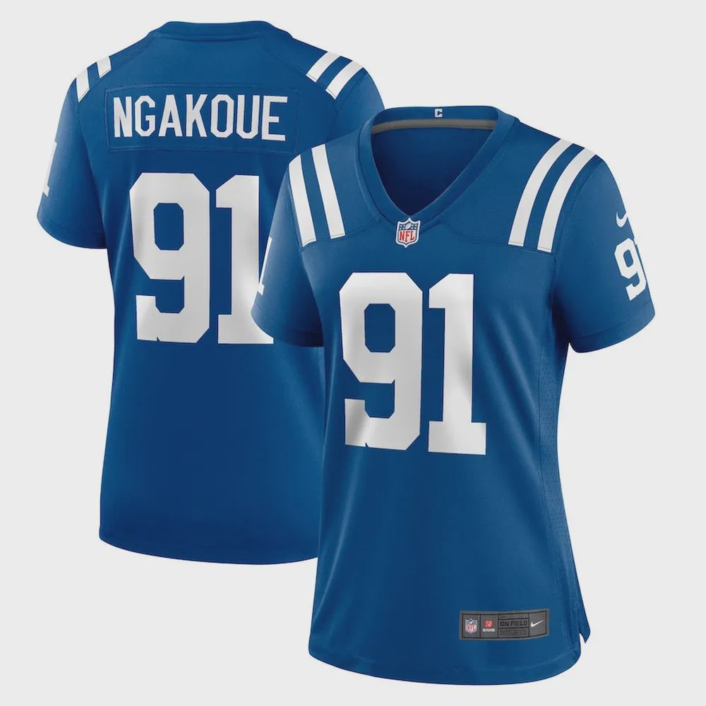 Yannick Ngakoue Indianapolis Colts Women’s Player Game Jersey – Royal