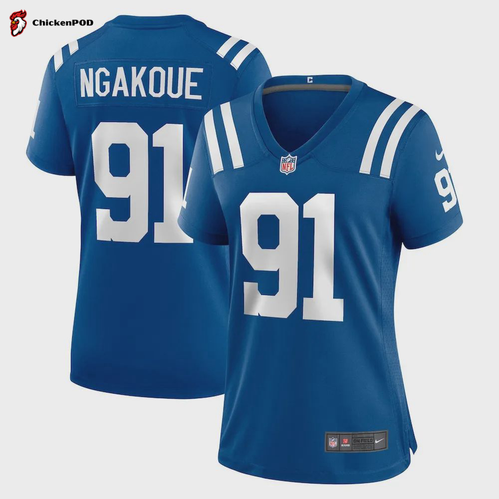 Yannick Ngakoue Indianapolis Colts Women’s Player Game Jersey – Royal