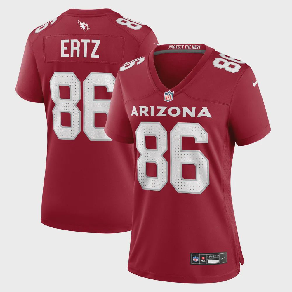 Zach Ertz 86 Arizona Cardinals Women’s Home Game Jersey – Cardinal