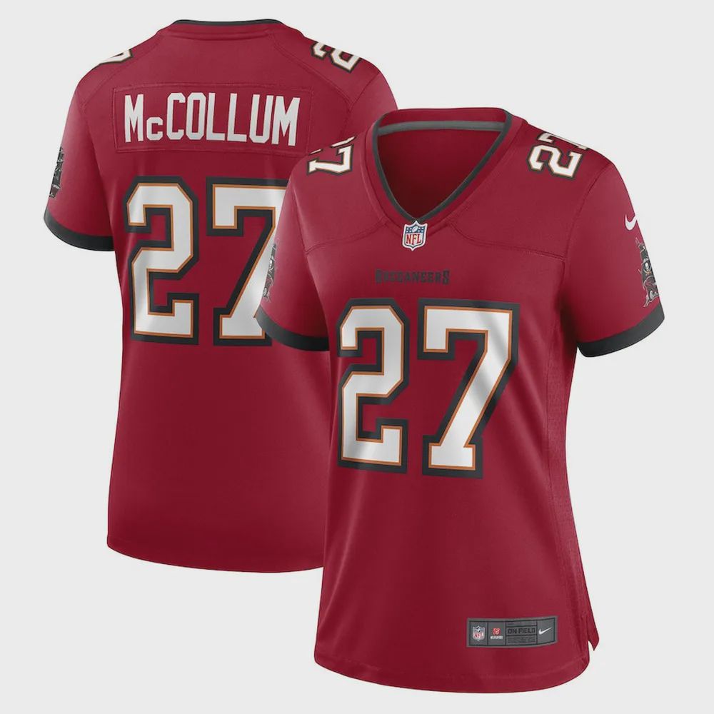 Zyon McCollum Tampa Bay Buccaneers Women’s Game Player Jersey – Red