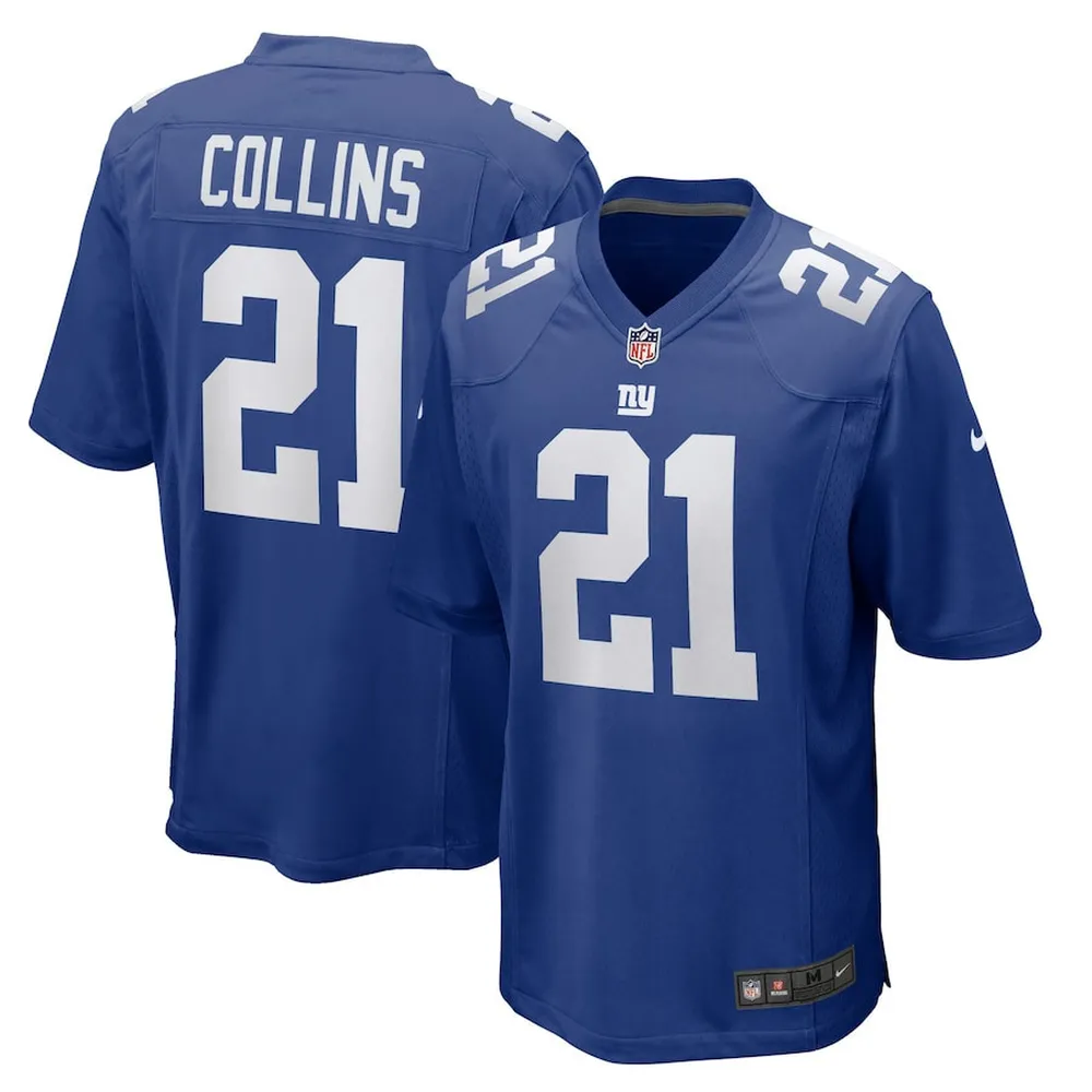 Landon Collins 21 New York Giants Home Game Player Jersey – Royal