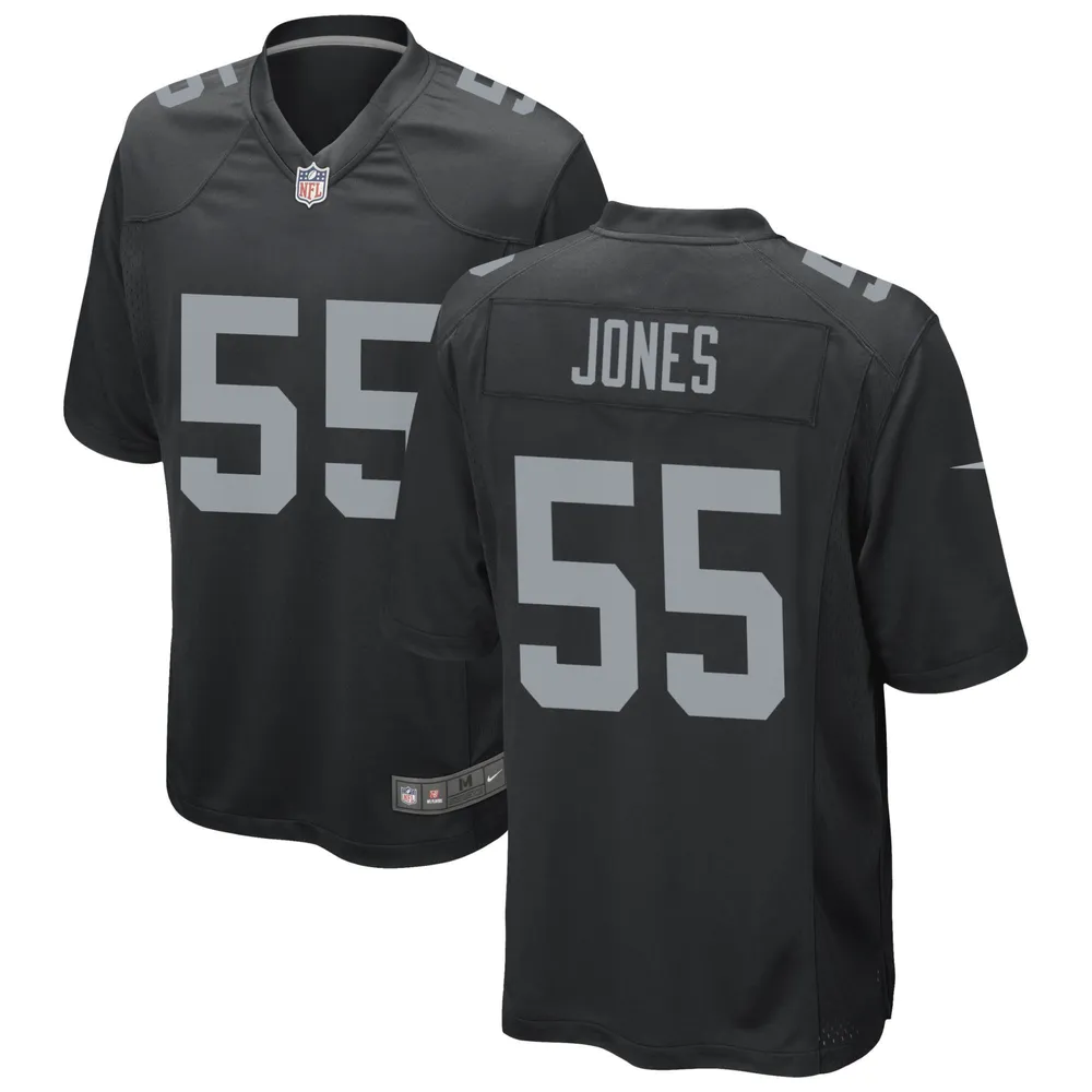 Las Vegas Raiders Chandler Jones 55 Game Jersey – Black Jersey