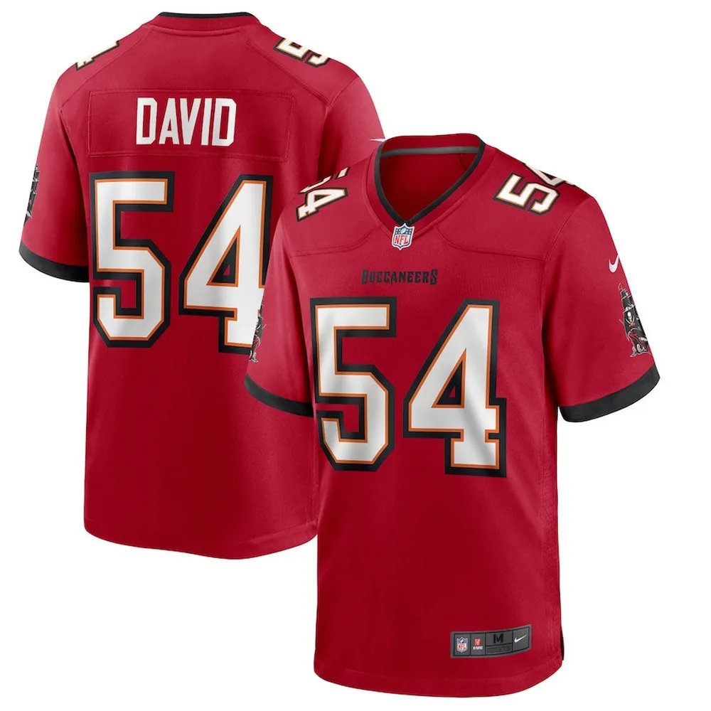 Lavonte David 54 Tampa Bay Buccaneers Game Jersey – Red