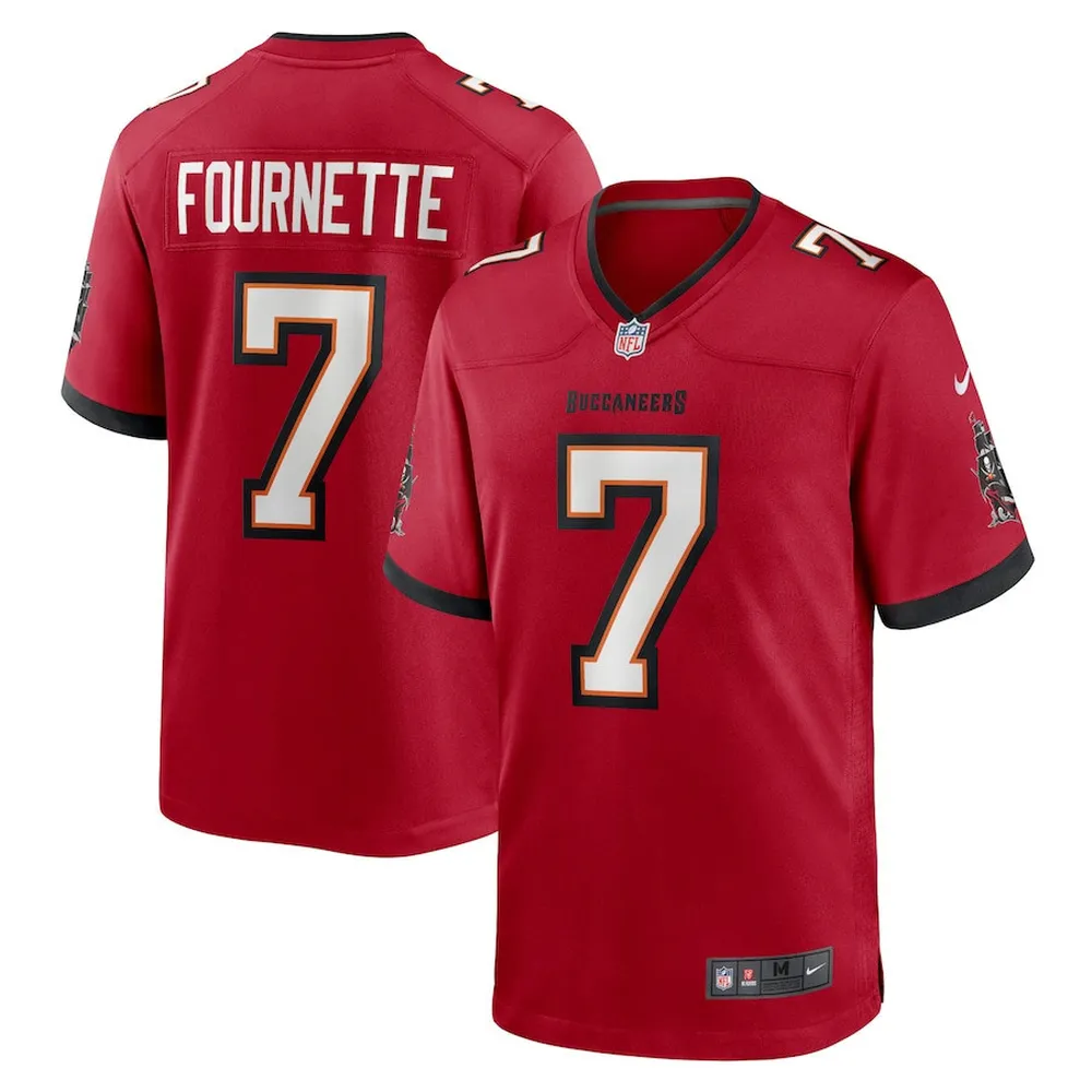 Leonard Fournette 7 Tampa Bay Buccaneers Game Player Jersey – Red