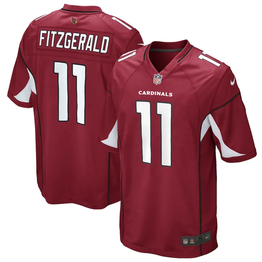 Larry Fitzgerald 11 Arizona Cardinals Men Game Jersey – Cardinal