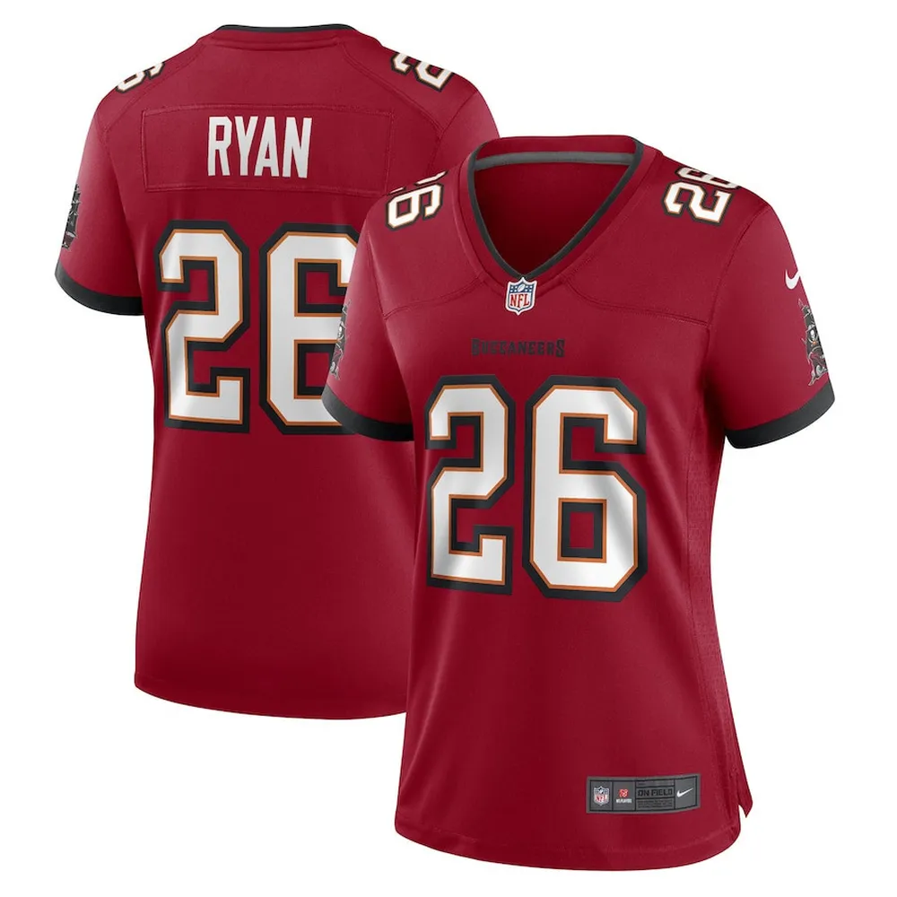 Logan Ryan Tampa Bay Buccaneers Women’s Game Player Jersey – Red