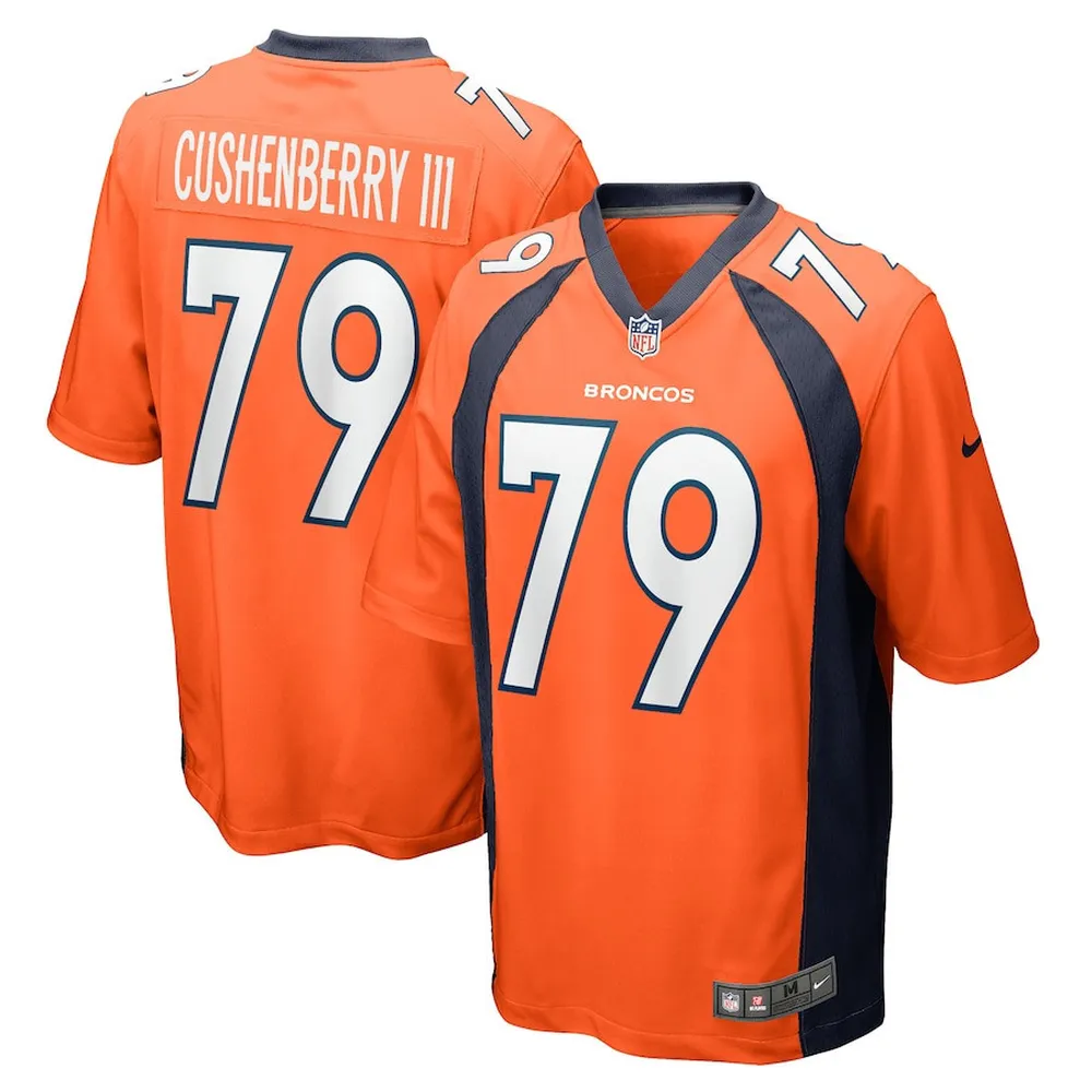 Lloyd Cushenberry III Denver Broncos Game Player Jersey – Orange