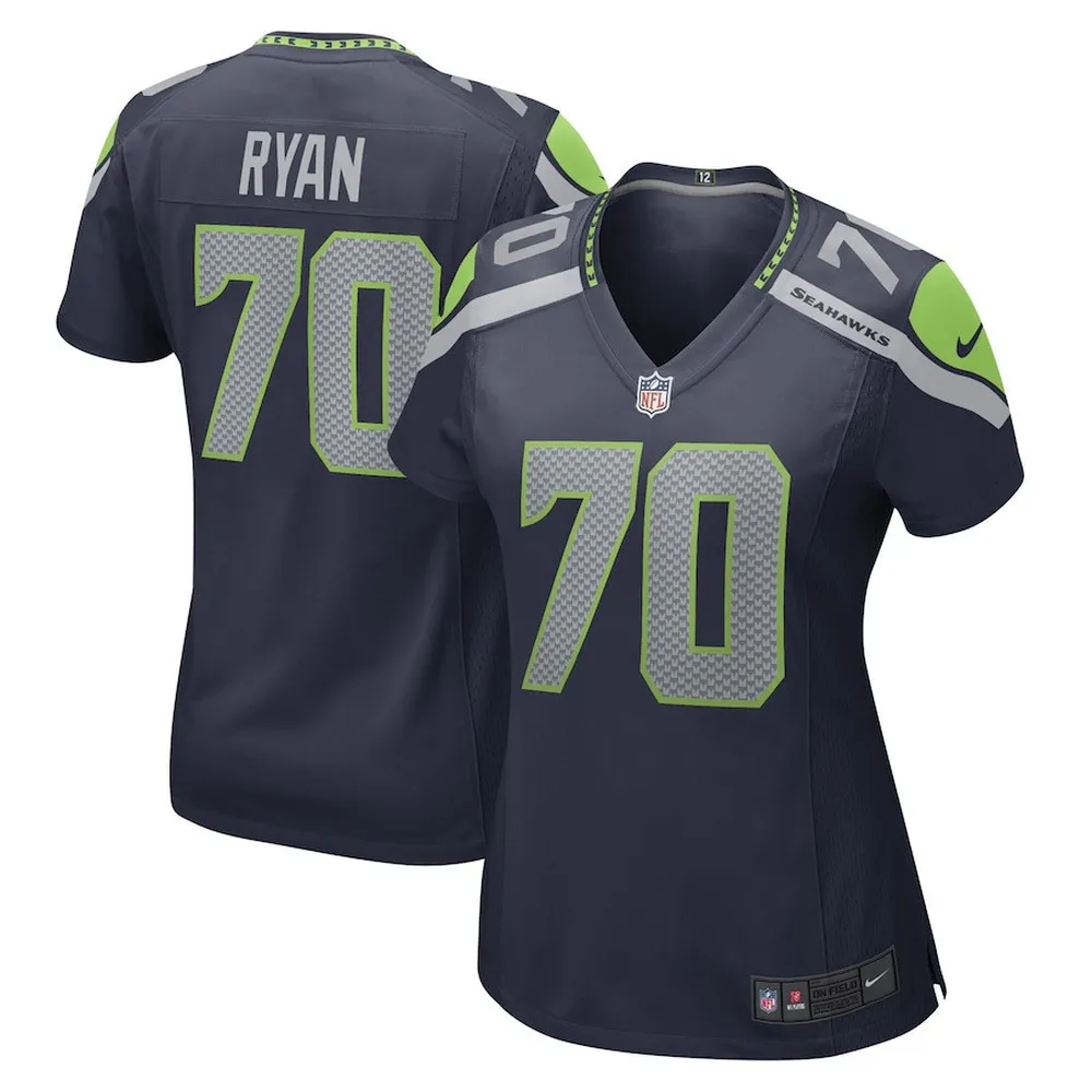 Liam Ryan Seattle Seahawks Women’s Game Player Jersey – College Navy