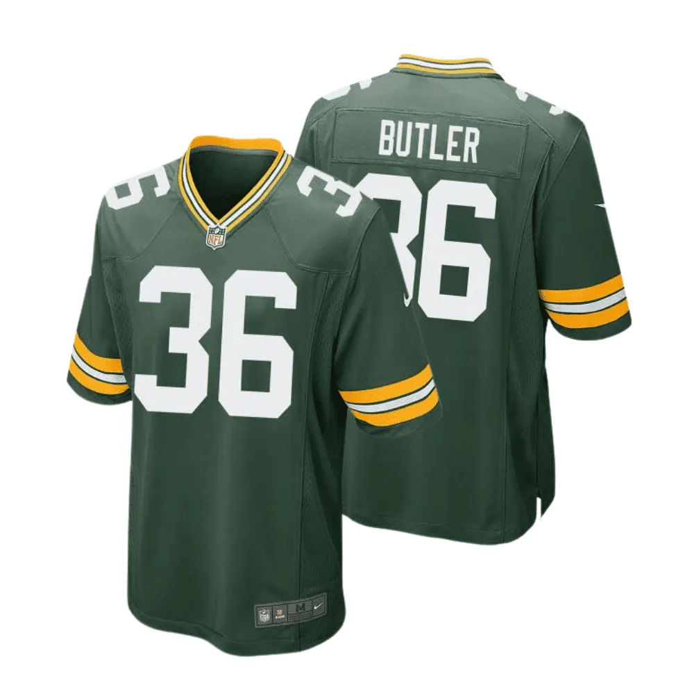 LeRoy Butler 36 Green Bay Packers Men Home Game Jersey – Green