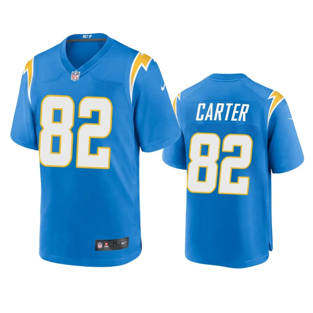 Los Angeles Chargers J. Jackson 27 Game Jersey – White Jersey