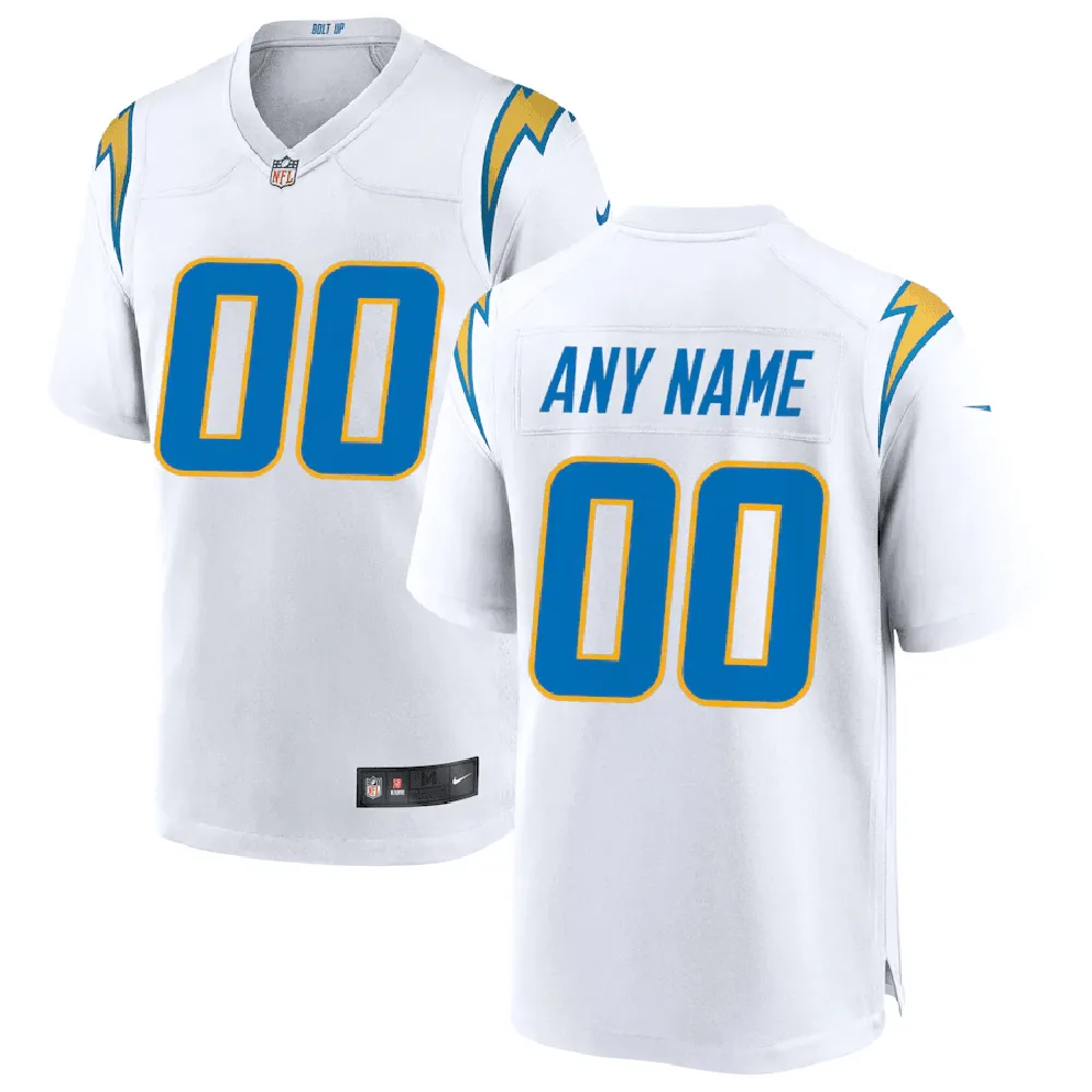 Los Angeles Chargers Jalen Guyton 15 Powder Blue Game Jersey