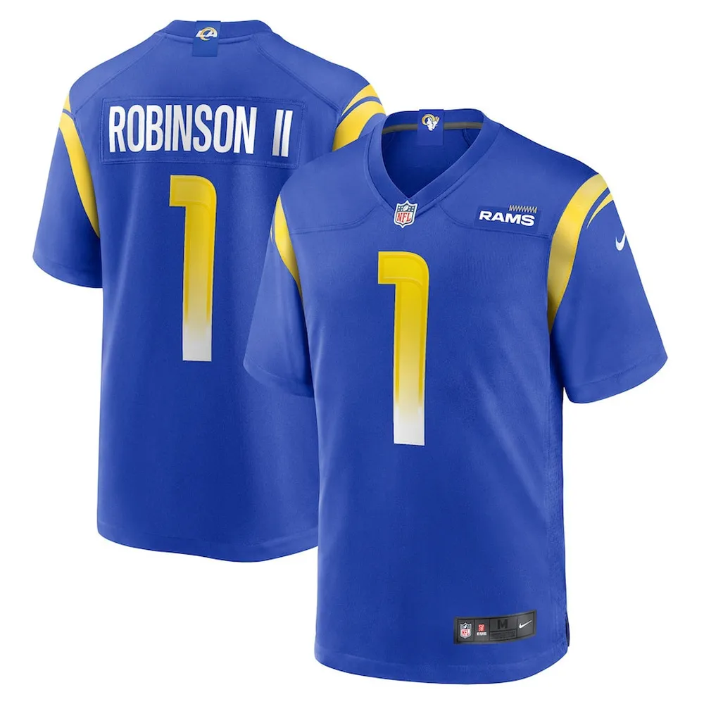 Los Angeles Rams Allen Robinson 1 Game Jersey – Royal Jersey