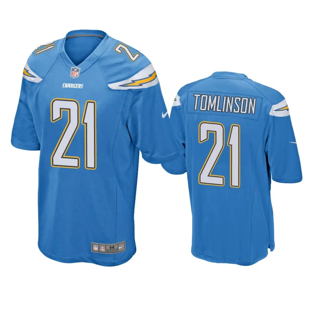 Los Angeles Chargers LaDainian Tomlinson 21 Powder Blue Game Jersey