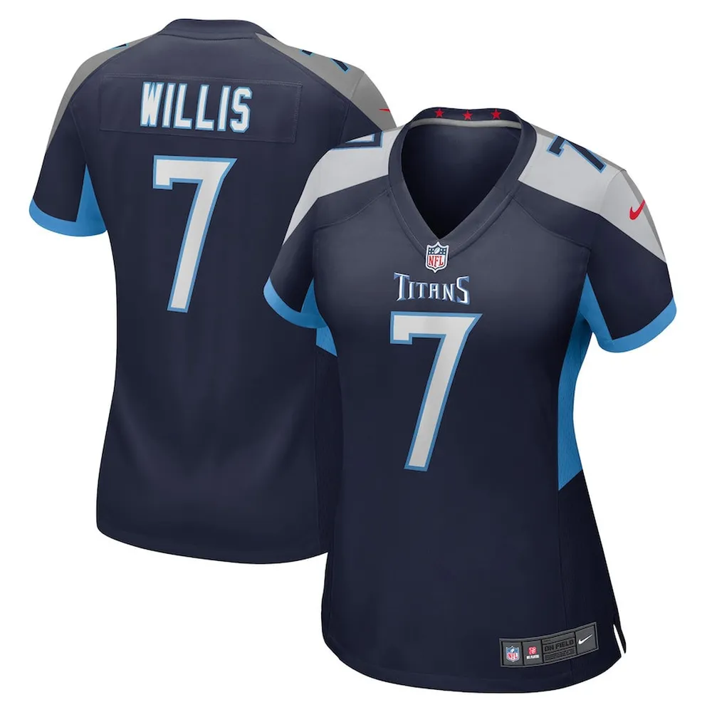 Malik Willis Tennessee Titans Women’s Player Game Jersey – Navy