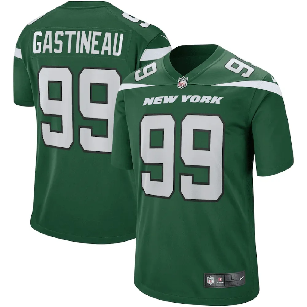 Mark Gastineau 99 New York Jets Game Retired Player Jersey – Gotham Green