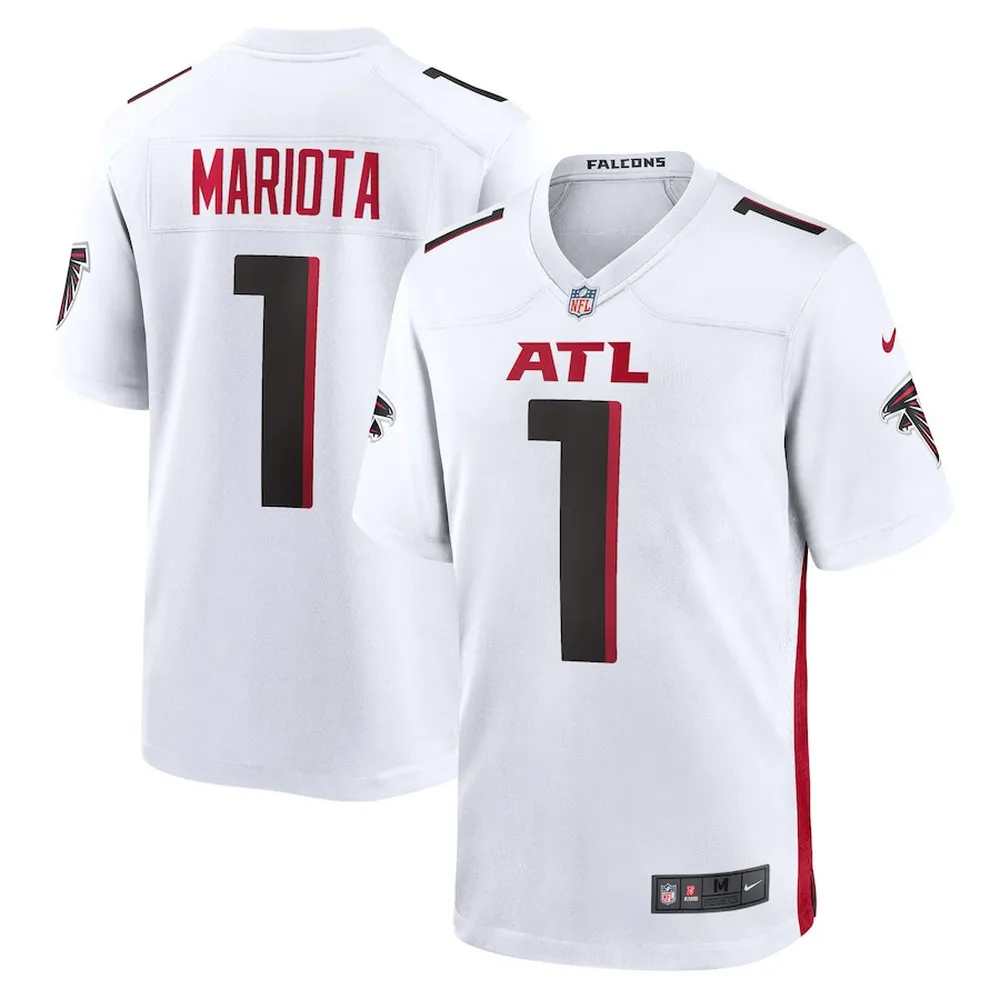 Marcus Mariota Atlanta Falcons Game Player Jersey – White