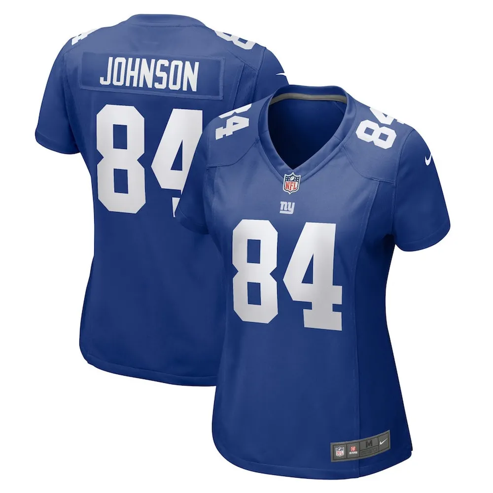 Marcus Johnson New York Giants Women’s Home Game Player Jersey – Royal