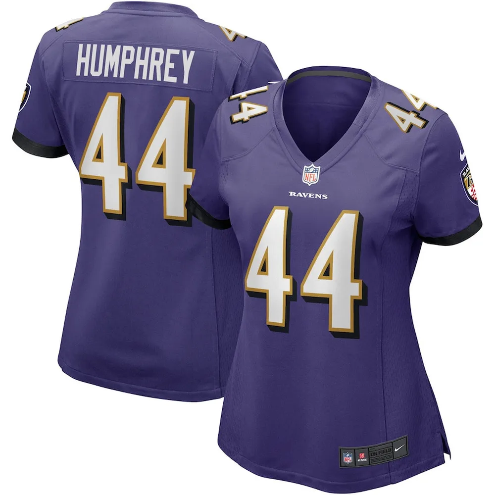 Marlon Humphrey Baltimore Ravens Women’s Game Player Jersey – Purple