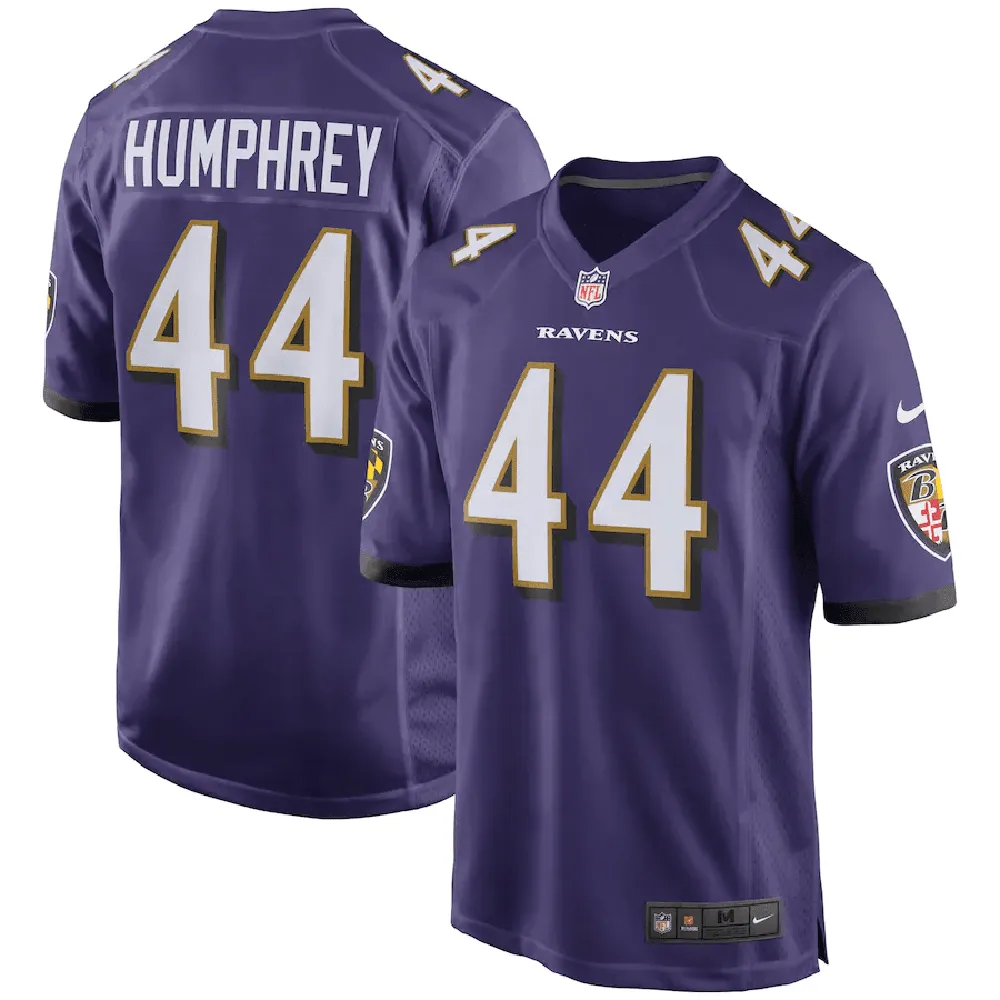 Marlon Humphrey 44 Baltimore Ravens Player Game Jersey – Purple