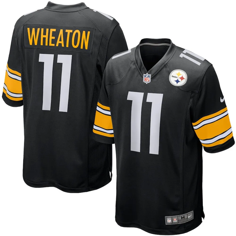 Markus Wheaton 11 Pittsburgh Steelers YOUTH Game Jersey – Black