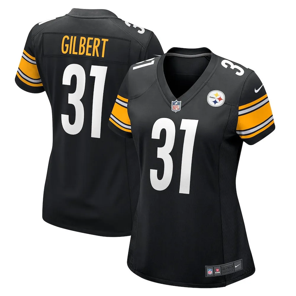 Mark Gilbert Pittsburgh Steelers Women’s Game Player Jersey – Black